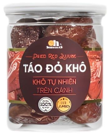 Táo đỏ khô size Jumbo Smile Nuts 125g