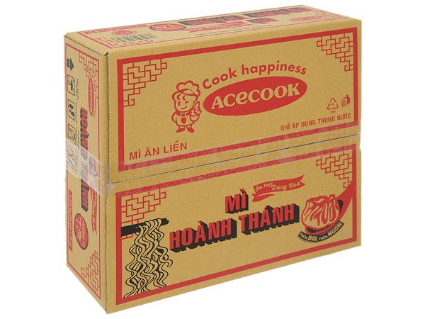 Thế Giới Mì - Hoành thánh tôm thùng 30 gói