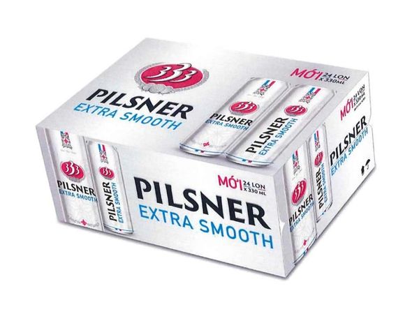 Thùng Bia Pilsner 24 lonx330ml