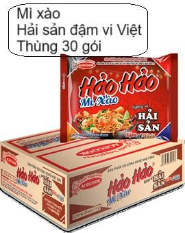 Mì Hảo Hảo Xào Xốt Sò Điệp 75Gr (30 Gói) - thùng