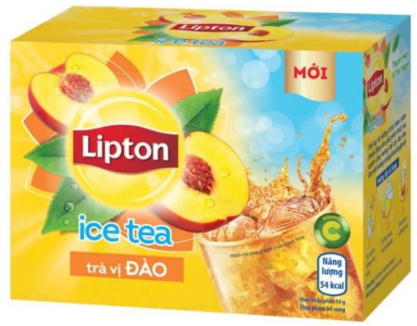Trà Lipton ice đào 16x12g