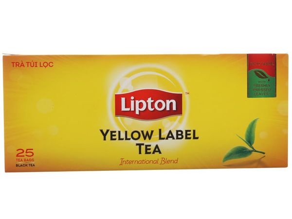 Trà Lipton vàng 25x2g