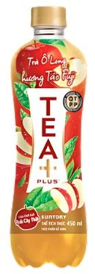 Trà Olong táo tea plus 450ml