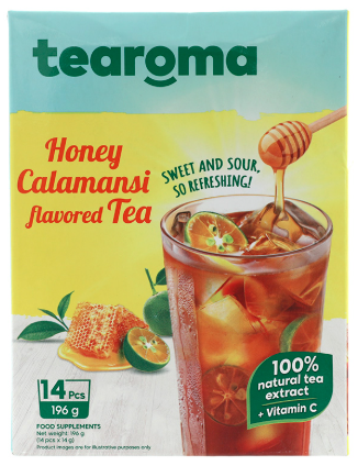 Trà Tearoma tắc mật ong hòa tan 14x14g