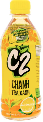 Trà xanh C2 chanh 355ml