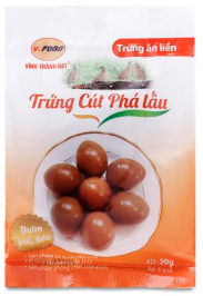 Trứng cút phá lấu 6 trứng/gói