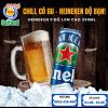 Heineken  Heineken 0.0% Độ Cồn 330ml - Chill Có Gu Không Chứa Cồn Thích Hợp Cho Buổi Vui