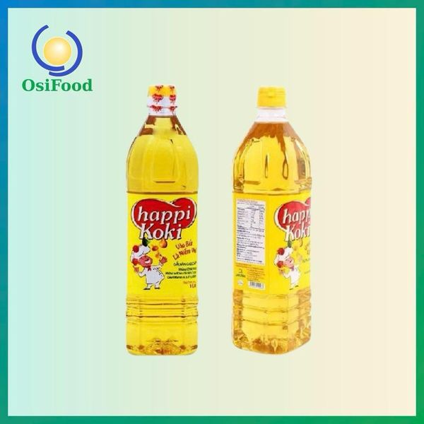 Dầu ăn cao cấp Happi Koki chai 1 lít