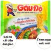Mì Gấu đỏ chay rau nấm 63gr 30gói/Thùng - Sợi mì cải tiến dai giòn chính hiệu