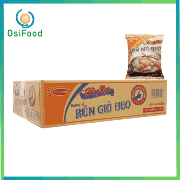 Bún Giò Heo Hằng Nga 75Gr (30 Gói)_Thùng