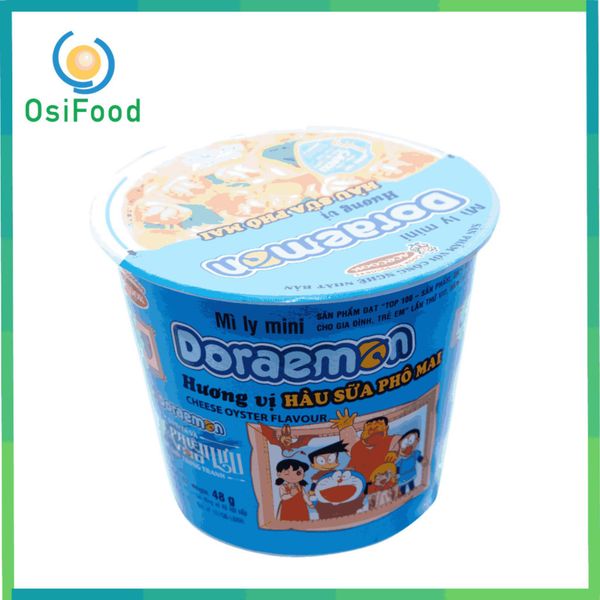 Mì Mini Doraemon Hàu Sữa Phô Mai 48Gr (12 LY)_Thùng