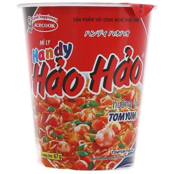 Mì ly Handy Hảo Hảo Tomyum 67g - OsiFood
