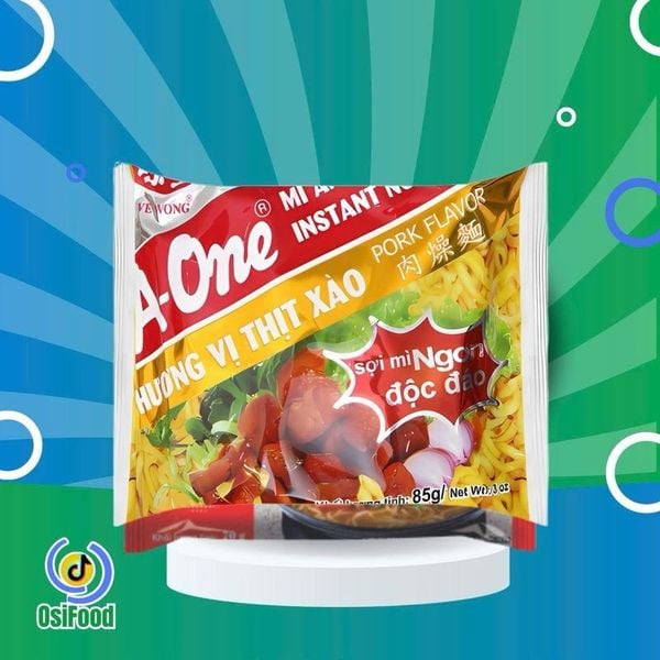 Mì A.One thịt xào 85g - OsiFood điểm đến mỗi ngày !