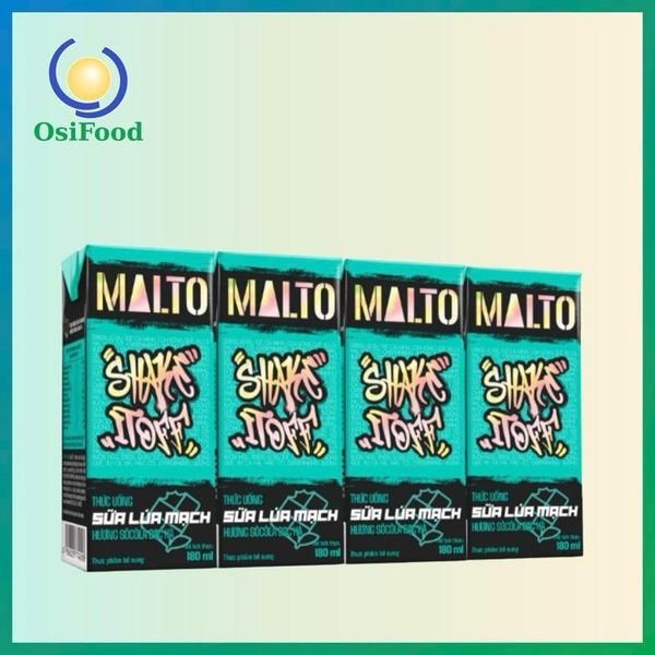 Sữa Malto socola l.mạch 4x180ml