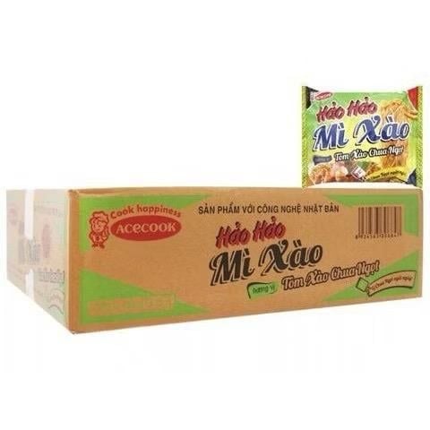 Mì gói Hảo Hảo xào khô tôm chua ngọt 75g