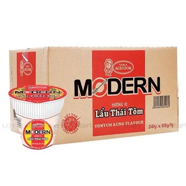 Mì ly modern vị LẪU THÁI TÔM thơm ngon