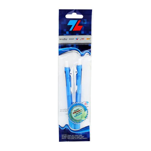 Vỉ 2 bút bi Laris TL095 xanh