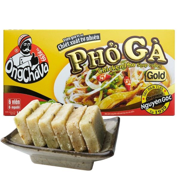 Viên gia vị phở gà Ông Chà Và Gold 126g