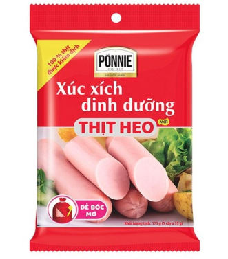 Xúc xích heo Ponnie 5x35g