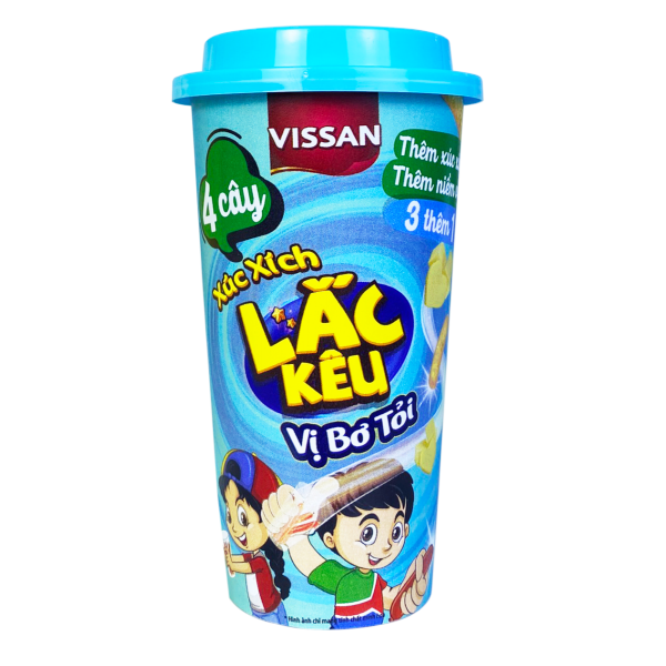 Xúc xích lắc Vissan bơ tỏi 56g