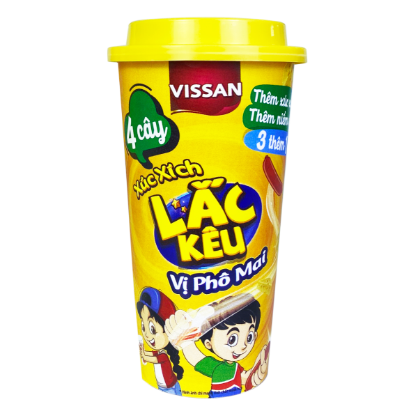 Xúc xích lắc Vissan phô mai 56g