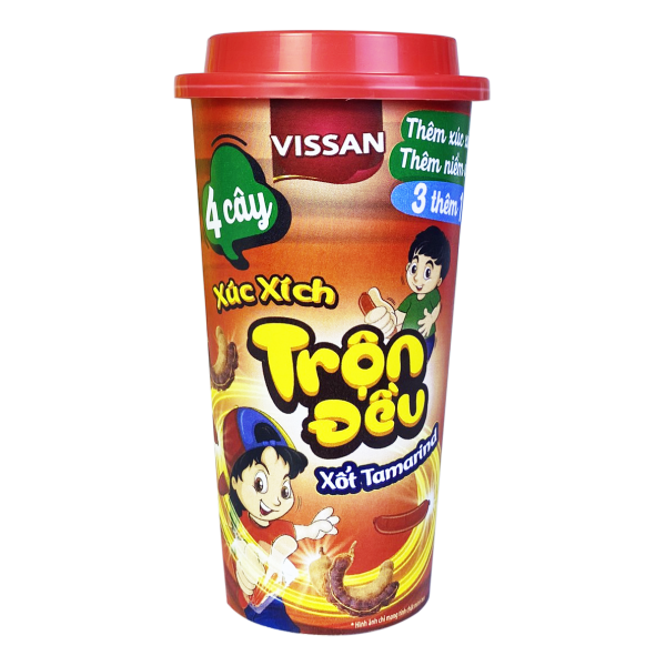 Xúc xích Vissan trộn đều xốt Tamarind 62g
