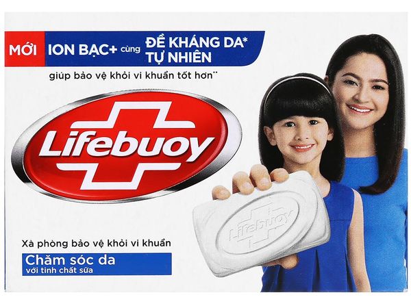 Xà bông Lifebuoy chăm sóc da 90g