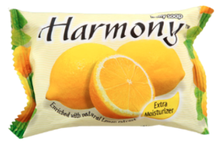 Xà bông trái cây Harmony chanh 75g