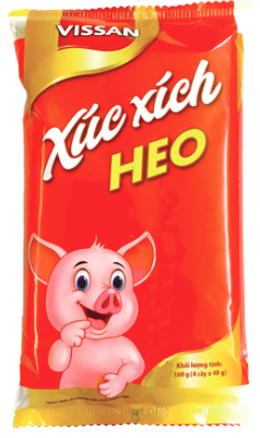 Xúc xích heo Vissan 4x40g