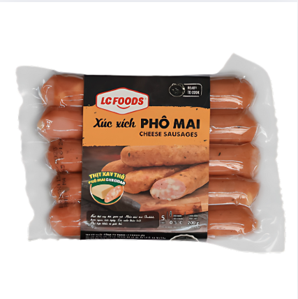 Xúc xích phô mai LC 200g