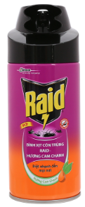 Xịt côn trùng Raid cam chanh 300ml