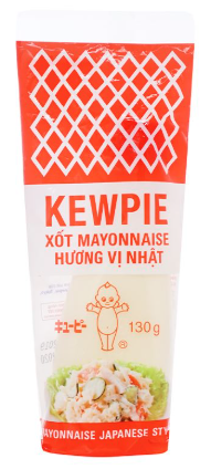 Xốt mayonnaise Kewpie hương vị Nhật 130g