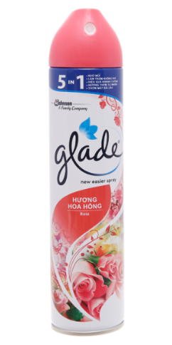 Xịt phòng Glade hoa hồng 280ml