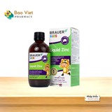 Siro Brauer Baby & Kids Liquid Zinc bổ sung kẽm, tăng sức đề kháng cho trẻ (200ml) 