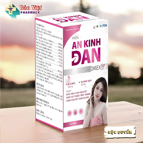  An Kinh Đan Dmexpharm Hộp 30 viên Hỗ trợ điều hòa kinh nguyệt 