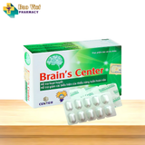  Bổ não Brain's Center Hộp 30 viên hỗ trợ hoạt huyết, giảm các biểu hiện của thiểu năng tuần hoàn não 