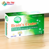  Bổ não Brain's Center Hộp 30 viên hỗ trợ hoạt huyết, giảm các biểu hiện của thiểu năng tuần hoàn não 