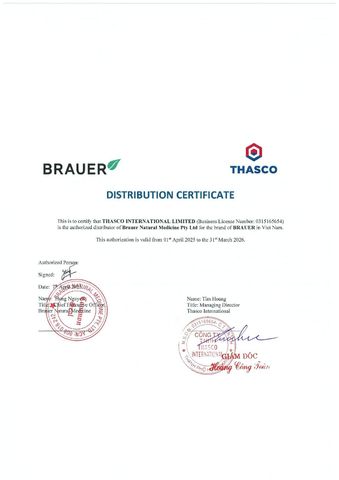  Siro BRAUER Kids Manuka Honey Dry Cough hỗ trợ giảm ho khan, giảm đau họng ở trẻ từ 2 tuổi (100ml) 