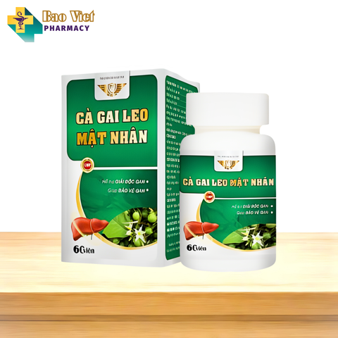  Giải độc gan Cà Gai Leo Kingphar hộp 60 viên 