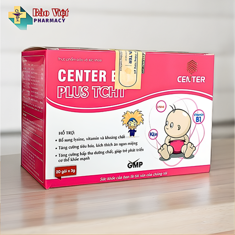  Center Baby Plus Tăng Cường Hấp Thu (Hộp 20 gói 3g) 