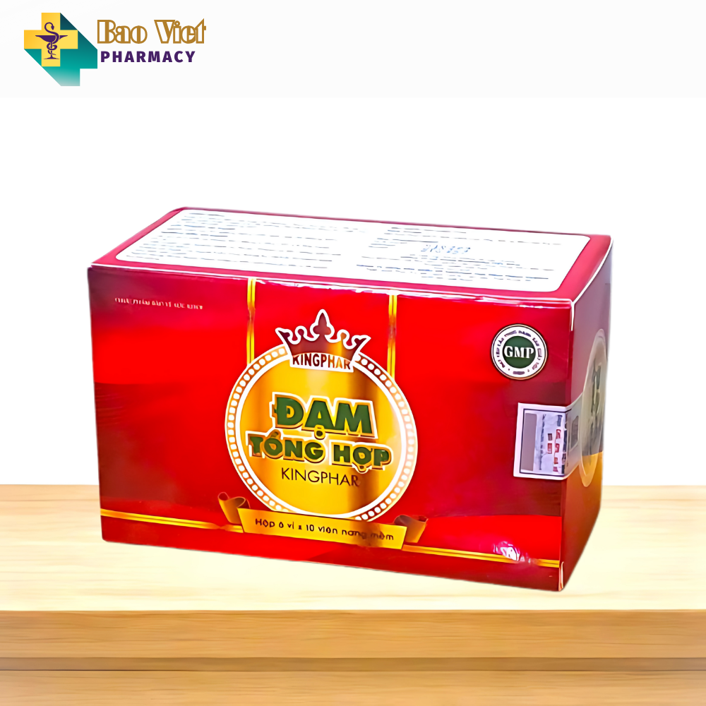  Viên uống Bồi bổ sức khỏe Đạm Tổng Hợp Kingphar Hộp 60 viên 