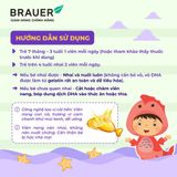  Viên nhai Brauer Baby & Kids Ultra Pure DHA hỗ trợ phát triển não bộ, sức khỏe cho mắt (60 viên) 