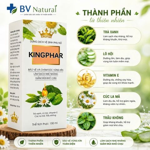  Dung dịch vệ sinh phụ nữ Kingphar 