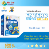  Men tiêu hóa ENTERO Center Bacillus (Hộp 20 ống x 10ml) 