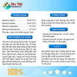  Men tiêu hóa ENTERO Center Bacillus (Hộp 20 ống x 10ml) 