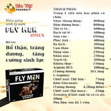  Fly Men Dmex Hộp 20 viên Hỗ trợ bổ thận tráng dương, tăng cường sinh lực 