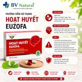  Hoạt huyết Euzofa 30 viên (Hỗ trọ hoạt huyết, tăng tuần hoàn máu) 
