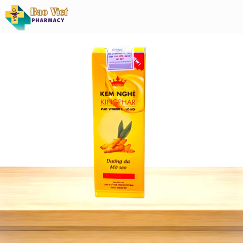  Kem Nghệ Dưỡng da Mờ sẹo Kingphar Tuýp 20g 