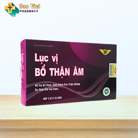  Lục Vị Bổ Thận Âm Kingphar hộp 2 vỉ x 10 viên 