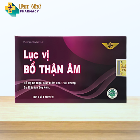  Lục Vị Bổ Thận Âm Kingphar hộp 2 vỉ x 10 viên 